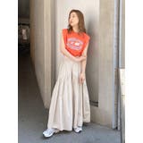 ギャザーデザインスカート | Ungrid | 詳細画像11