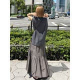 ギャザーデザインスカート | Ungrid | 詳細画像13