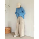 ギャザーデザインスカート | Ungrid | 詳細画像17