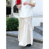 ギャザーデザインスカート | Ungrid | 詳細画像19