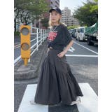 ギャザーデザインスカート | Ungrid | 詳細画像25