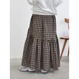 ギャザーデザインスカート | Ungrid | 詳細画像3