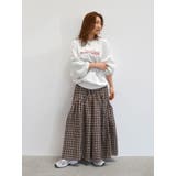 ギャザーデザインスカート | Ungrid | 詳細画像4