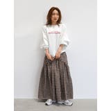 ギャザーデザインスカート | Ungrid | 詳細画像5