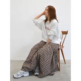 ギャザーデザインスカート | Ungrid | 詳細画像7