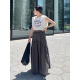 ギャザーデザインスカート | Ungrid | 詳細画像8