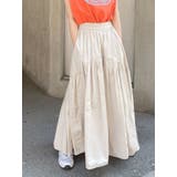 ギャザーデザインスカート | Ungrid | 詳細画像9