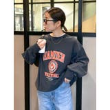 【WEB限定】カレッジルーズスウェット | Ungrid | 詳細画像21
