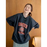 【WEB限定】カレッジルーズスウェット | Ungrid | 詳細画像3