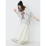 【WEB限定】カレッジルーズスウェット | Ungrid | 詳細画像31