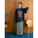 【WEB限定】カレッジルーズスウェット | Ungrid | 詳細画像4
