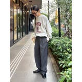 【WEB限定】カレッジルーズスウェット | Ungrid | 詳細画像48