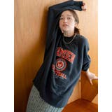 チャコールグレー | 【WEB限定】カレッジルーズスウェット | Ungrid