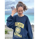 ネイビー | 【WEB限定】カレッジルーズスウェット | Ungrid