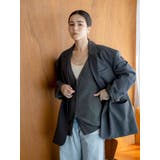 ビッグシルエットジャケット | Ungrid | 詳細画像3 