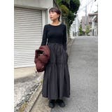 ドッキングギャザーワンピース | Ungrid | 詳細画像26