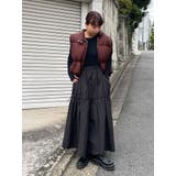 ドッキングギャザーワンピース | Ungrid | 詳細画像29