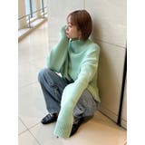 ハイネックボリュームカラーニット | Ungrid | 詳細画像45