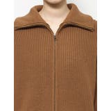 ダブルジップニットカーデ | Ungrid | 詳細画像16 