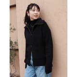 ダブルジップニットカーデ | Ungrid | 詳細画像7 