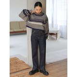 クロップドスリットストレートデニム | Ungrid | 詳細画像20 