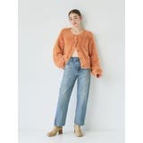 クロップドスリットストレートデニム | Ungrid | 詳細画像6 