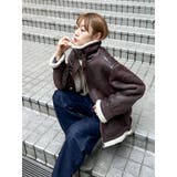 フェイクムートンボアブルゾン | Ungrid | 詳細画像22
