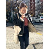 フェイクムートンボアブルゾン | Ungrid | 詳細画像24