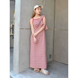 【WEB限定】レイヤードテレコキャミワンピース | Ungrid | 詳細画像5 