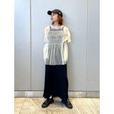 【WEB限定】レイヤードテレコキャミワンピース | Ungrid | 詳細画像50 