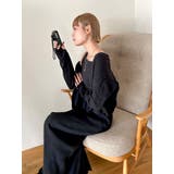 WEB限定】レイヤードテレコキャミワンピース[品番：MKSW0056389