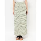 ポケットデザインギャザースカート | Ungrid | 詳細画像31