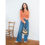 ボーダーニットハンドバッグ | Ungrid | 詳細画像3 