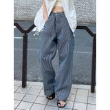 Ungrid アングリッド ペインターパンツ ヒッコリー ストライプ