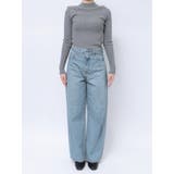 ハイウエストオーガニックコットンルーズデニム | Ungrid | 詳細画像36