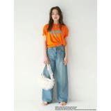 ハイウエストオーガニックコットンルーズデニム | Ungrid | 詳細画像8