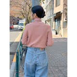 フレアスリーブフィットボーダーニット | Ungrid | 詳細画像15 