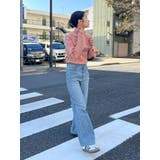 フレアスリーブフィットボーダーニット | Ungrid | 詳細画像18 