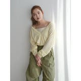 ハイツイストＶネックロングスリーブTee | Ungrid | 詳細画像2 