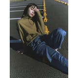 井桁弘恵さんコラボ ハーフジップロゴスウェット[品番 井桁弘恵さんコラボ ハーフジップロゴスウェット[品番