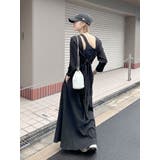 バックリボンフレアワンピース | Ungrid | 詳細画像38