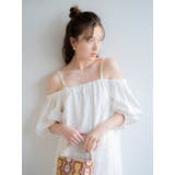 カットワークレースオフショルワンピース | Ungrid | 詳細画像17