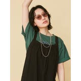 【WEB限定】バッククロスロンパース | Ungrid | 詳細画像17