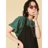 【WEB限定】バッククロスロンパース | Ungrid | 詳細画像18