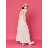 【WEB限定】バッククロスロンパース | Ungrid | 詳細画像3