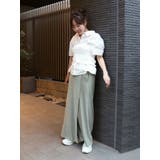 マルチウェイビスチェレイヤードシャツ | Ungrid | 詳細画像33 