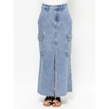 ワークデザインスリットデニムスカート | Ungrid | 詳細画像17