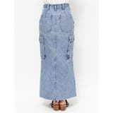 ワークデザインスリットデニムスカート | Ungrid | 詳細画像19