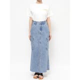 ワークデザインスリットデニムスカート | Ungrid | 詳細画像23