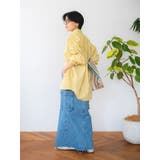 ワークデザインスリットデニムスカート | Ungrid | 詳細画像7